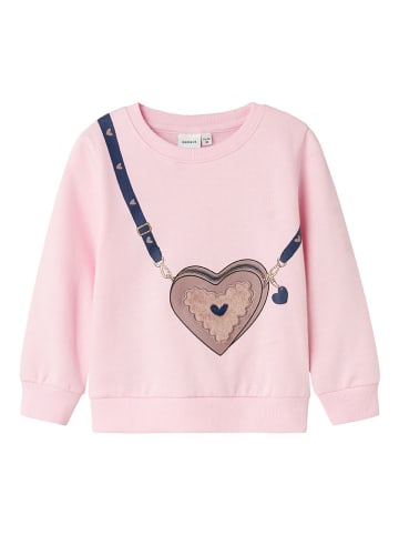 name it Sweatshirt lichtroze