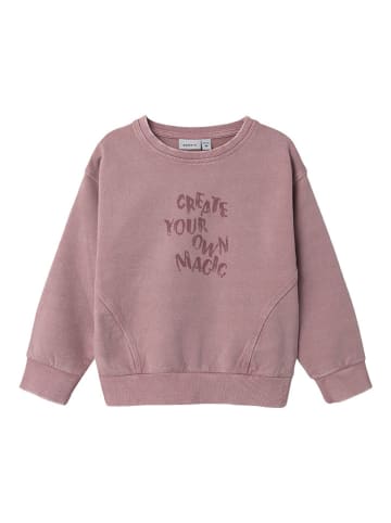 name it Bluza "Oenna" w kolorze szaroróżowym