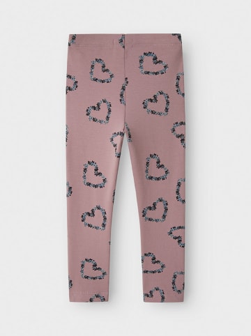 name it Legging "Olukria" oudroze/donkerblauw