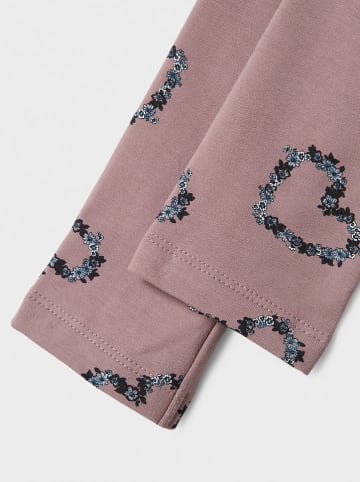 name it Legging "Olukria" oudroze/donkerblauw