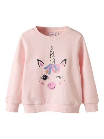 name it Sweatshirt lichtroze