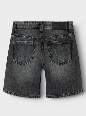 name it Bermudy dżinsowe "Silas" w kolorze antracytowym