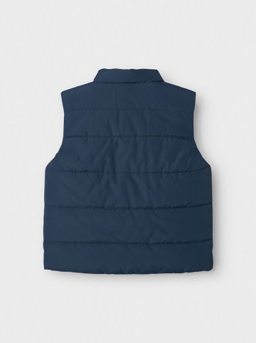 name it Omkeerbare bodywarmer "Moyo" blauw/kaki