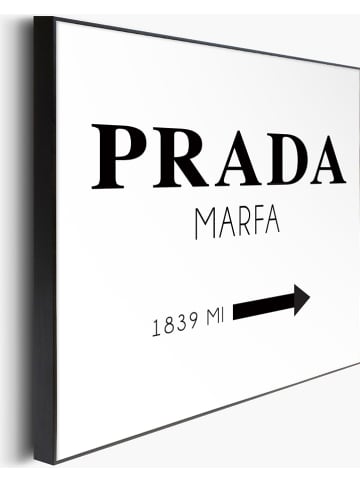 Orangewallz Druk artystyczny "Miles" w ramce