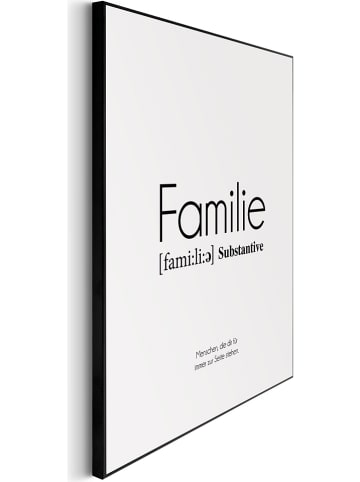 Orangewallz Gerahmter Kunstdruck "Familie"