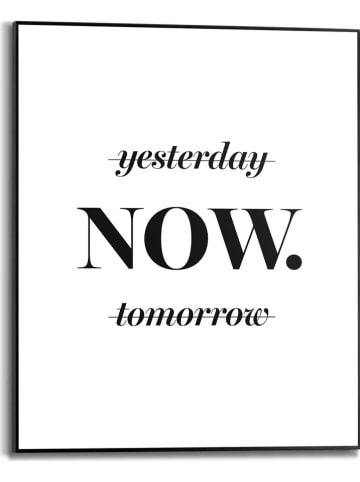 Orangewallz Ingelijste kunstdruk "Now"