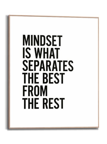 Orangewallz Druk artystyczny "Mindset" w ramce