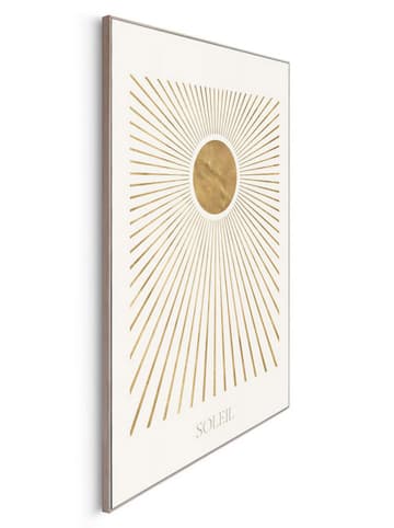 Orangewallz 2-delige set: ingelijste kunstdrukken "Soleil Lune" - (B)50 x (H)70 cm