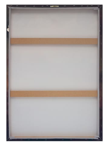 Orangewallz Kunstdruk op canvas "Floral Deer" - (B)50 x (H)70 cm