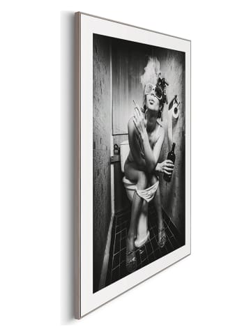 Orangewallz Ingelijste kunstdruk "After Party" - (B)50 x (H)70 cm