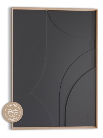 Orangewallz Ingelijste 3D-afbeelding "Layers" - (B)50 x (H)70 cm