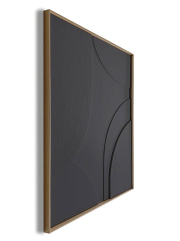 Orangewallz Gerahmtes 3D-Bild "Layers"