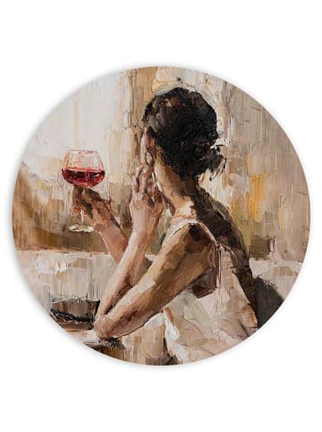 Orangewallz Druk artystyczny "Drinking Wine"