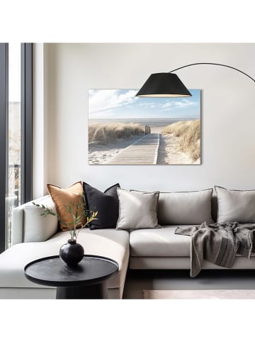 Orangewallz Ingelijste kunstdruk "Path to Beach"