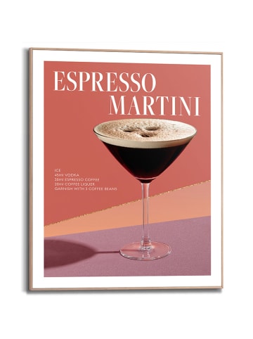 Orangewallz Druk artystyczny w ramce