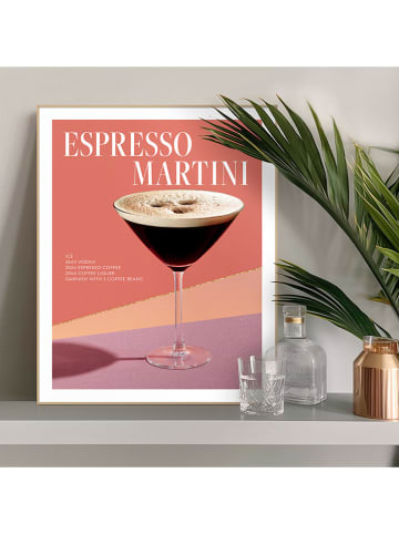 Orangewallz Gerahmter Kunstdruck