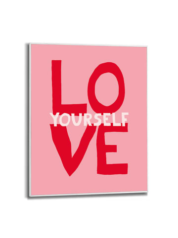 Orangewallz Druk artystyczny w ramce