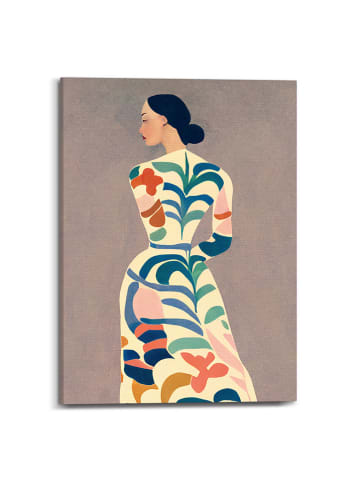 Orangewallz Kunstdruk op canvas - (B)50 x (H)70 cm