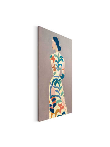 Orangewallz Kunstdruk op canvas - (B)50 x (H)70 cm