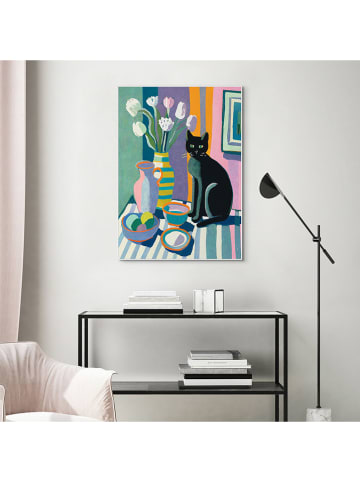 Orangewallz Druk artystyczny w ramce