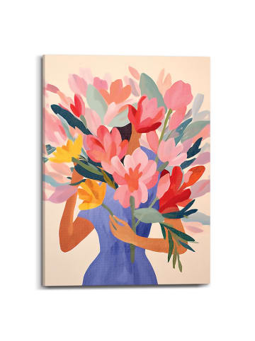 Orangewallz Kunstdruk op canvas - (B)50 x (H)70 cm