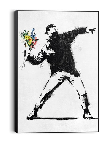 Orangewallz Ingelijste kunstdruk - (B)60 x (H)90 cm