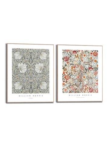 Orangewallz Druki artystyczne (2 szt.) w ramce