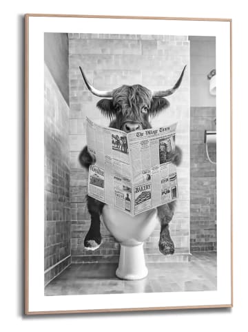 Orangewallz Ingelijste kunstdruk "Highland Break"