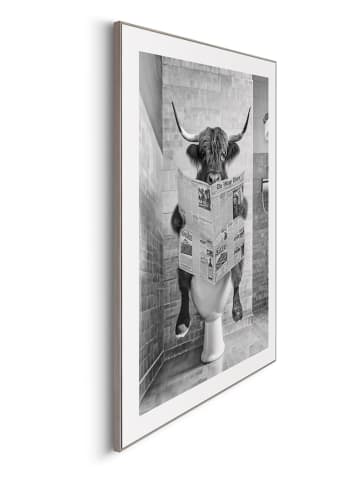 Orangewallz Ingelijste kunstdruk "Highland Break"