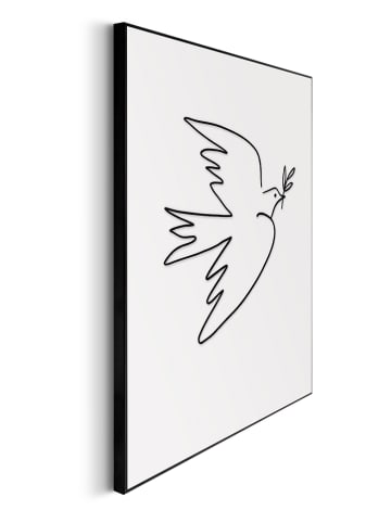 Orangewallz Gerahmter Kunstdruck "Dove of Peace"
