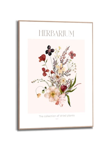 Orangewallz Ingelijste kunstdruk "Herbarium" - (B)50 x (H)70 cm