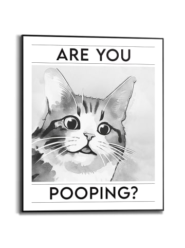 Orangewallz Gerahmter Kunstdruck "Are You"