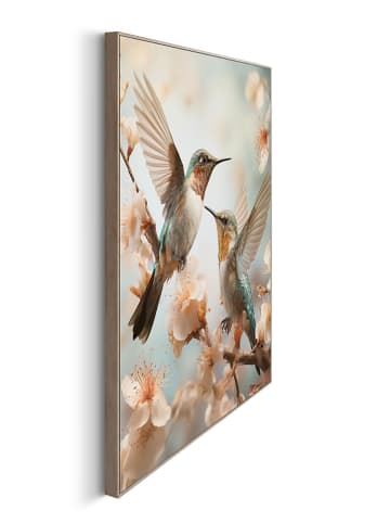Orangewallz Ingelijste kunstdruk "Hummingbirds" - (B)40 x (H)50 cm