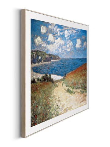 Orangewallz Gerahmter Kunstdruck "Monet"