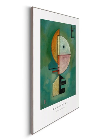 Orangewallz Druk artystyczny "Wassily Kandinsky - upwards" w ramce