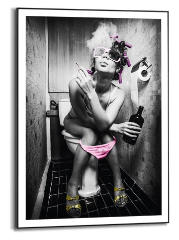 Orangewallz Druk artystyczny "After Party" w ramce