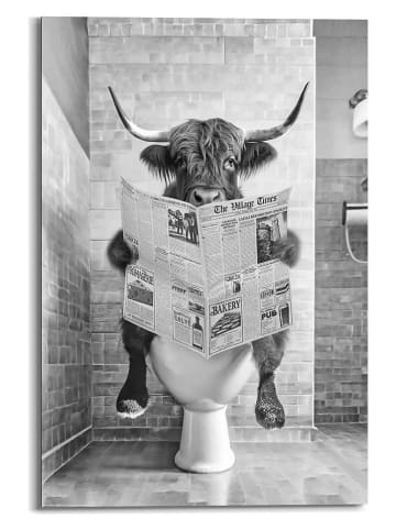 Orangewallz Kunstdruk ''Highlander Toilet''