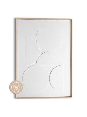 Orangewallz Handgemaakte 3D afbeelding "Central" - (B)50 x (H)70 cm