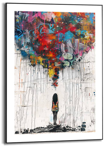 Orangewallz Gerahmter Kunstdruck "Strange Things"