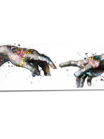 Orangewallz Gerahmter Kunstdruck "Funky Creation"