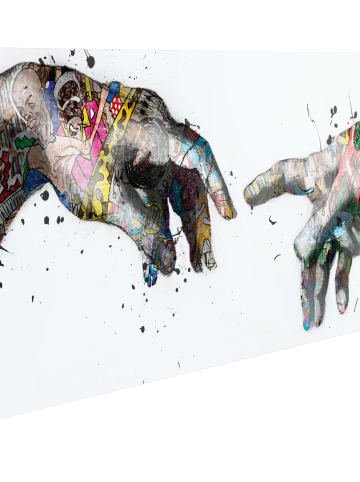 Orangewallz Gerahmter Kunstdruck "Funky Creation"