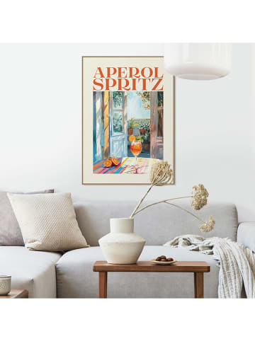 Orangewallz Gerahmter Kunstdruck "Summer Feeling"