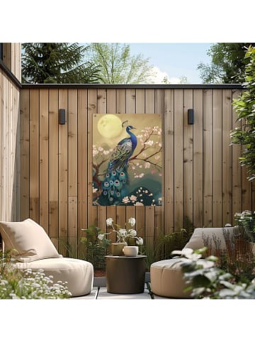Orangewallz Outdoor kunstdruk "Stylisch Birds"