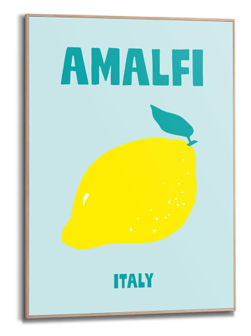 Orangewallz Gerahmter Kunstdruck "Destination Amalfi"