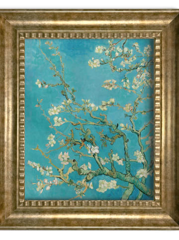 Orangewallz Druk artystyczny "Van Gogh - almondblossom" w ramce