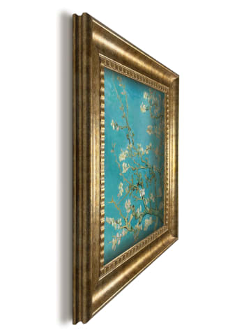 Orangewallz Gerahmter Kunstdruck "Van Gogh - almondblossom"