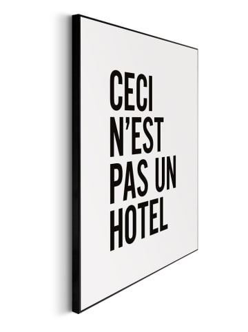 Orangewallz Gerahmter Kunstdruck "Hotel"