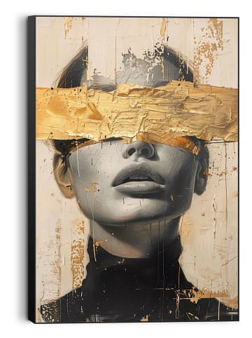 Orangewallz Gerahmter Kunstdruck "Golden Cover III"