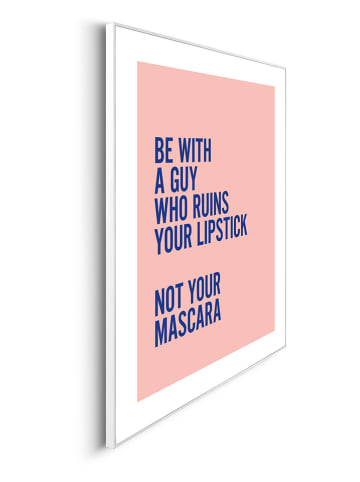 Orangewallz Ingelijste kunstdruk "Lipstick and Mascara" - (B)40 x (H)50 cm