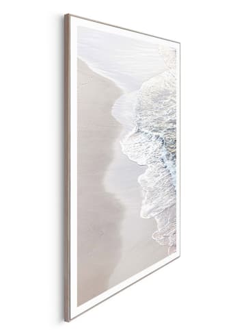 Orangewallz 2er-Set: Gerahmte Kunstdrucke "Blue Beach Set"